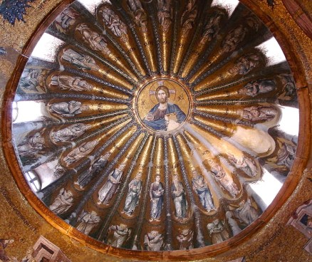Dome in Chora Church, Istanbul