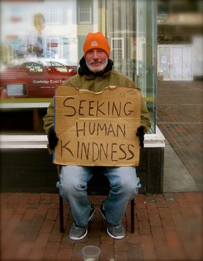 Seeking_human_kindness