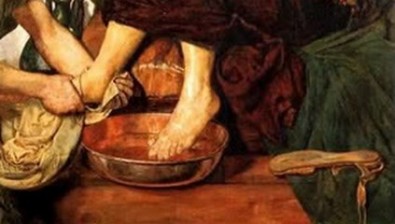 Maundy Thursday, Foot Washing, Holy Week, Matthew 13:1-17, 31-35, Sermon