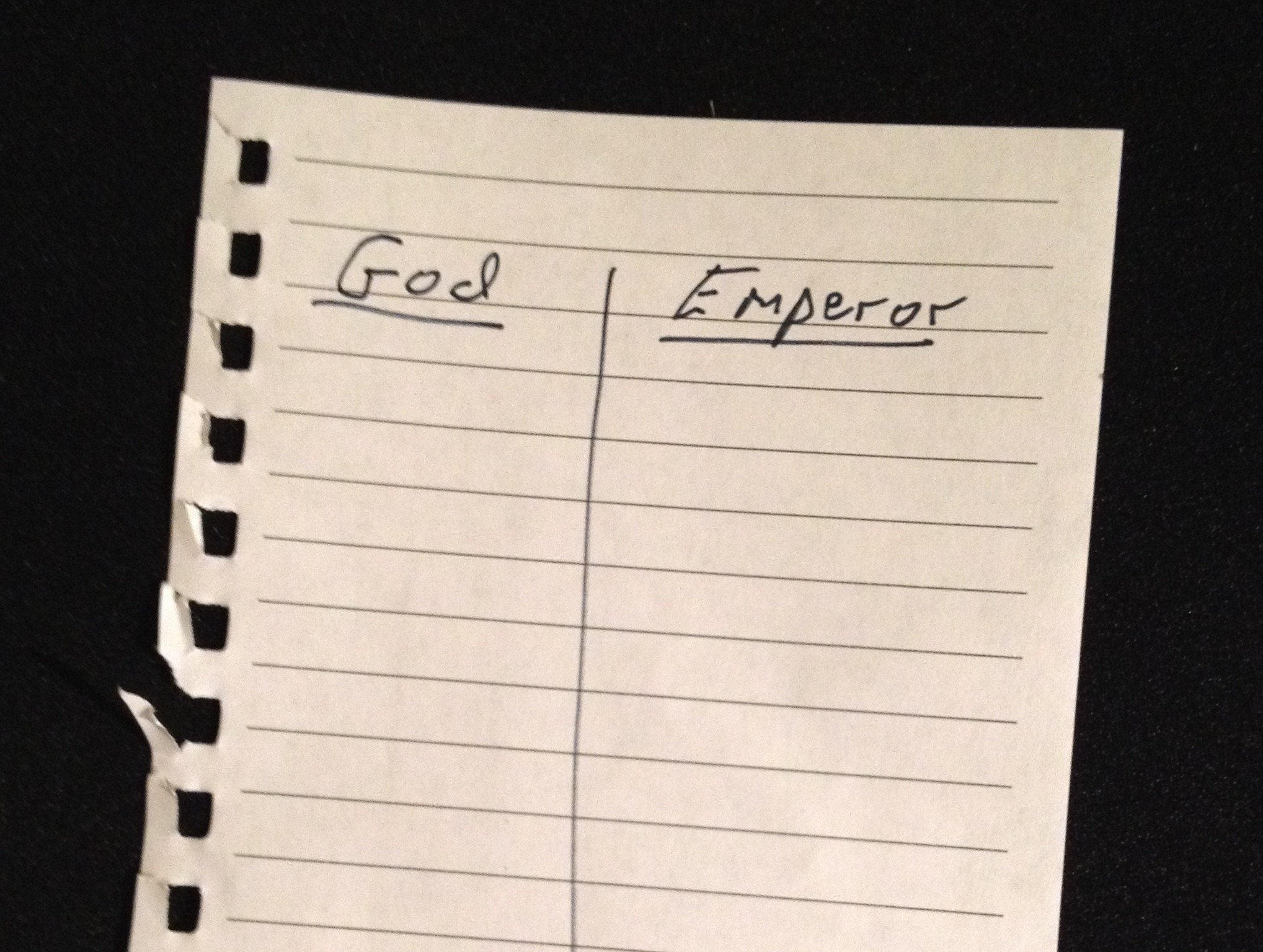 Is it God’s or the Emperor’s? A Sermon on Matthew 22:15-22