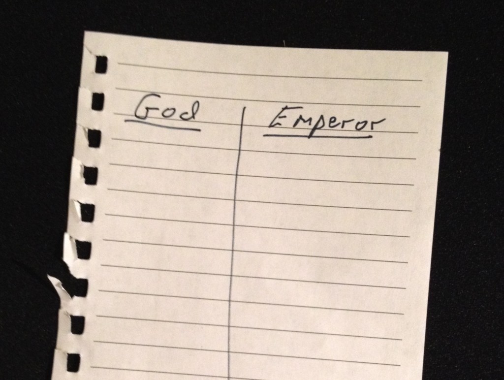 Is it God’s or the Emperor’s? A Sermon on Matthew&nbsp;22:15-22