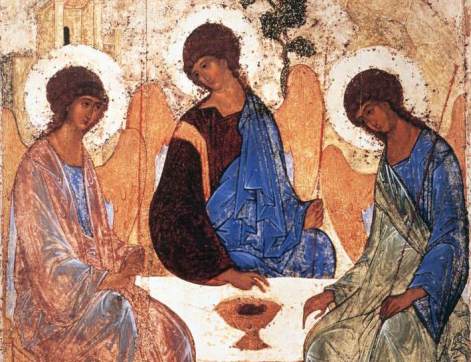 Sermon, John 16:12-15, Holy Trinity, Andrei Rublev