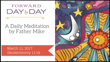 Forward Day by Day, Deuteronomy  11:18, Ten Commandments, Law