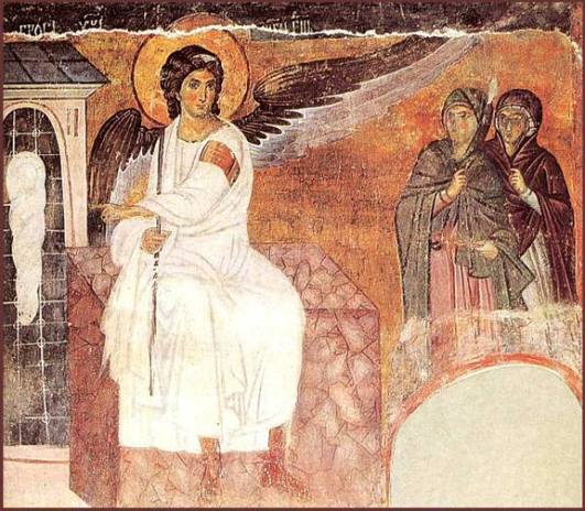 Resurrection of Jesus, Easter, Resurrection, Empty Tomb, Matthew 28:1-10, Myrrh Bearing Women 