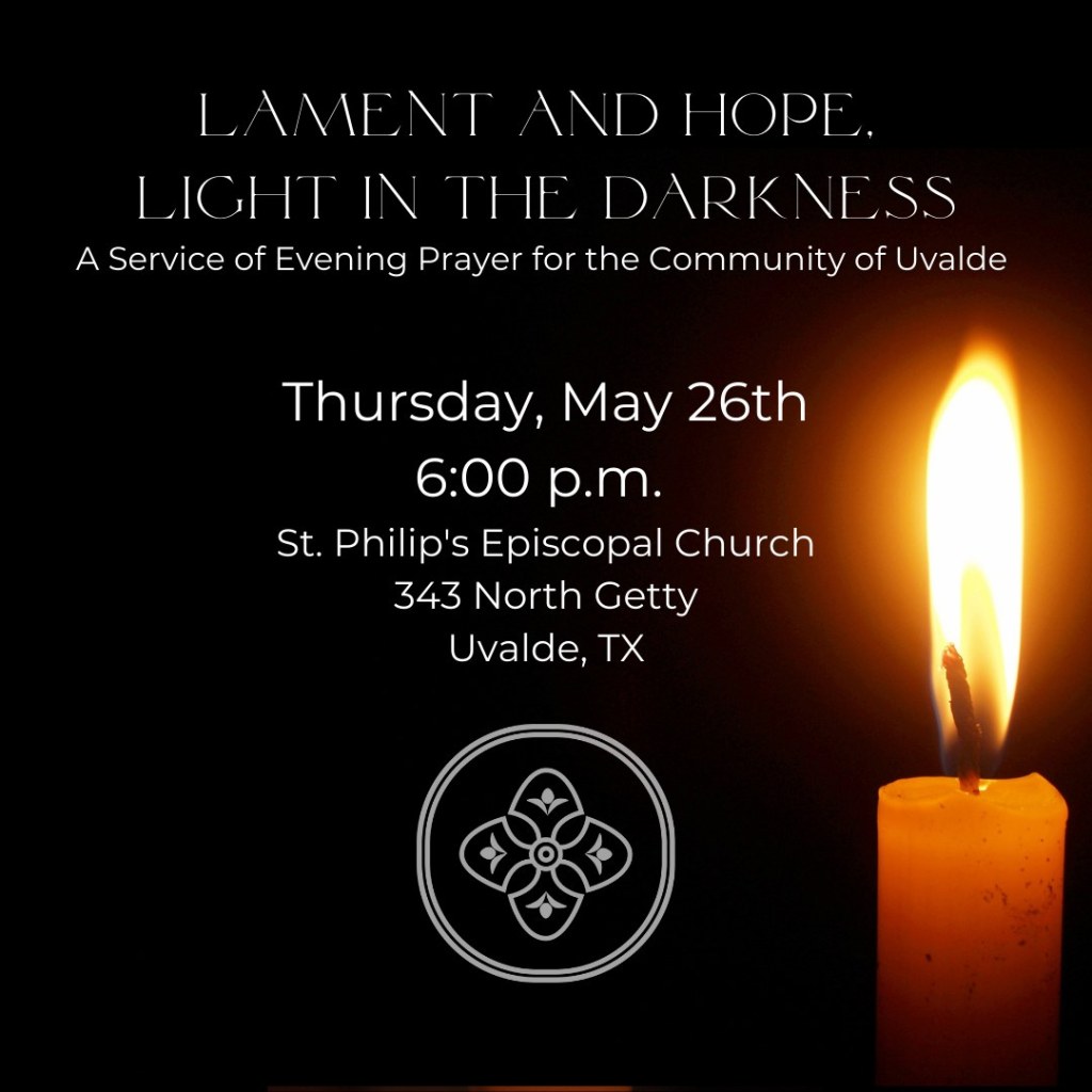 Evening Prayer For&nbsp;Uvalde